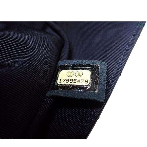 Chanel Medium Hula Hoop Bag Vintage CC Black Lambskin Flap SHW Quilted Rare - Picture 8 of 14